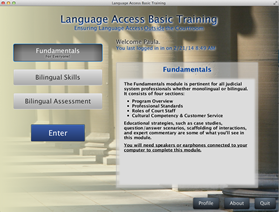 Language Access Basic Training: Skills Building Module